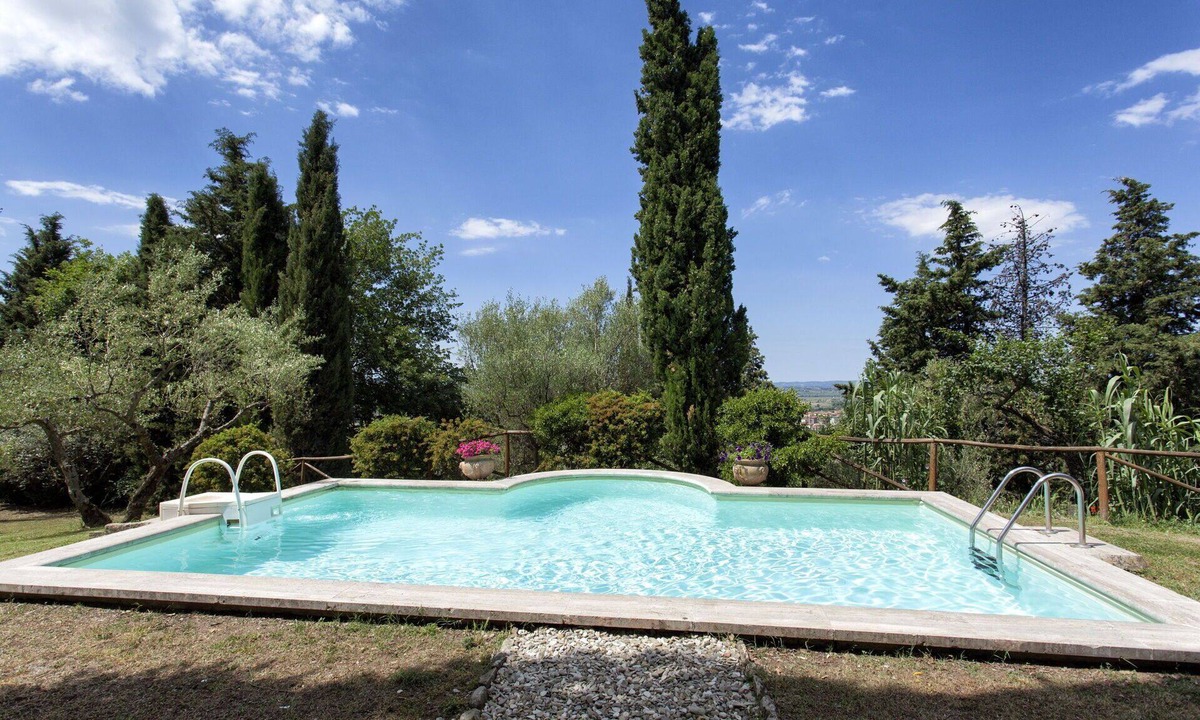 Cortona Apartment | Beautiful apartment for 6 guests with A/C, WIFI, pool, TV and panoramic view