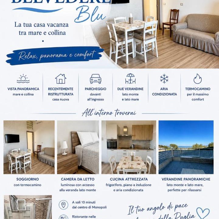 L'Assunta Apartment | Casa Belvedere Blue