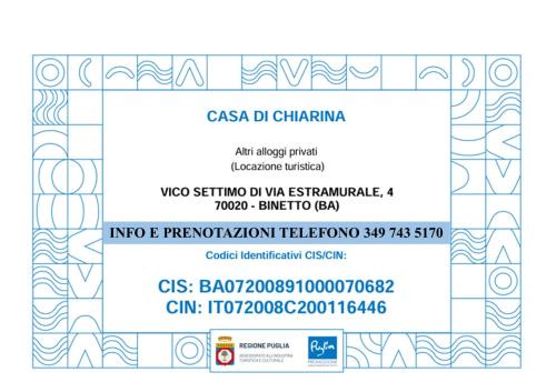 Binetto Apartment | casa di Chiarina, primo piano e piano terra