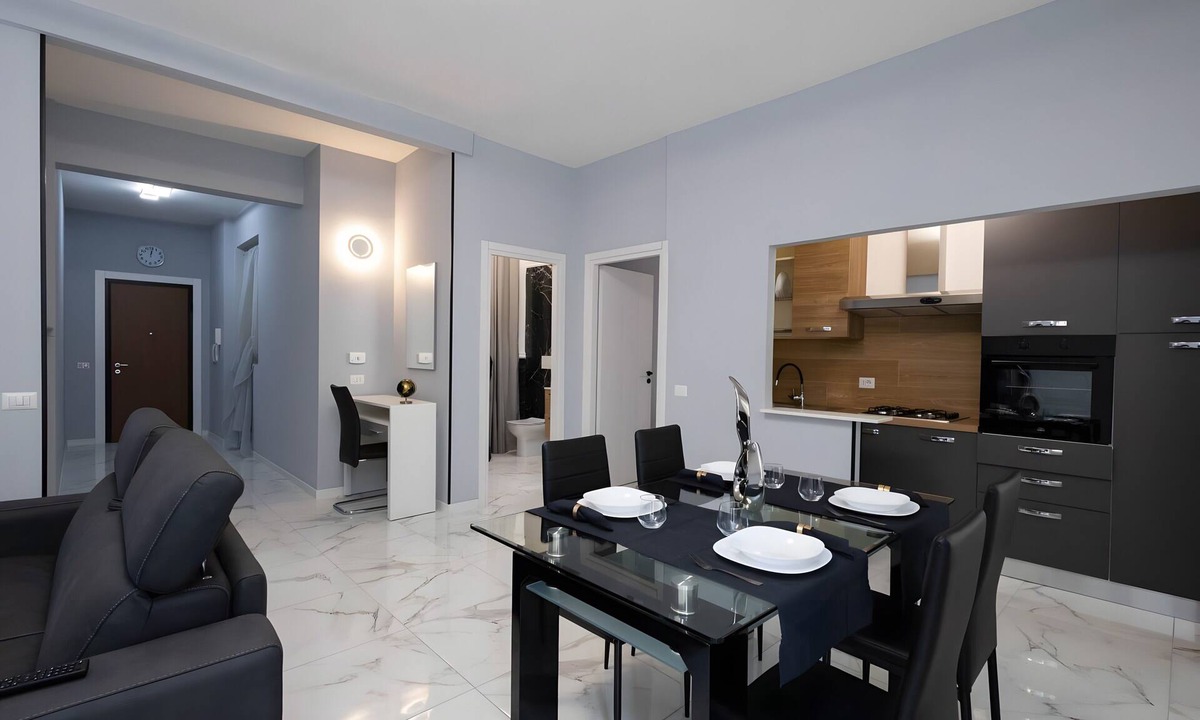Quartiere XXXIII Lido di Ostia Ponente Apartment | Cf Luxury House Apartment with Balcony, Wi-Fi and Air Conditioning