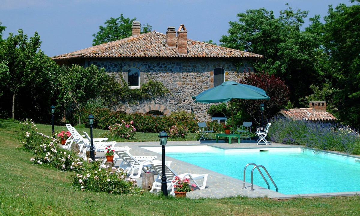 Bolsena Villa | Collina Blu - Villa with panoramic pool and gardens