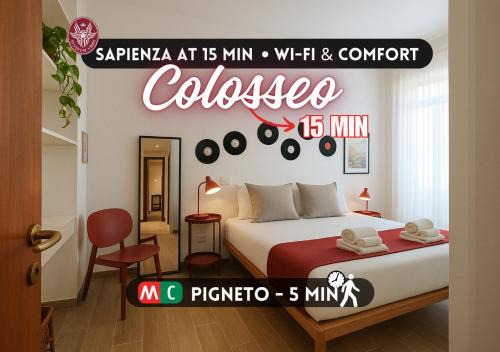 Pigneto Apartment | COLOSSEO a 15 min - Attico con Terrazza