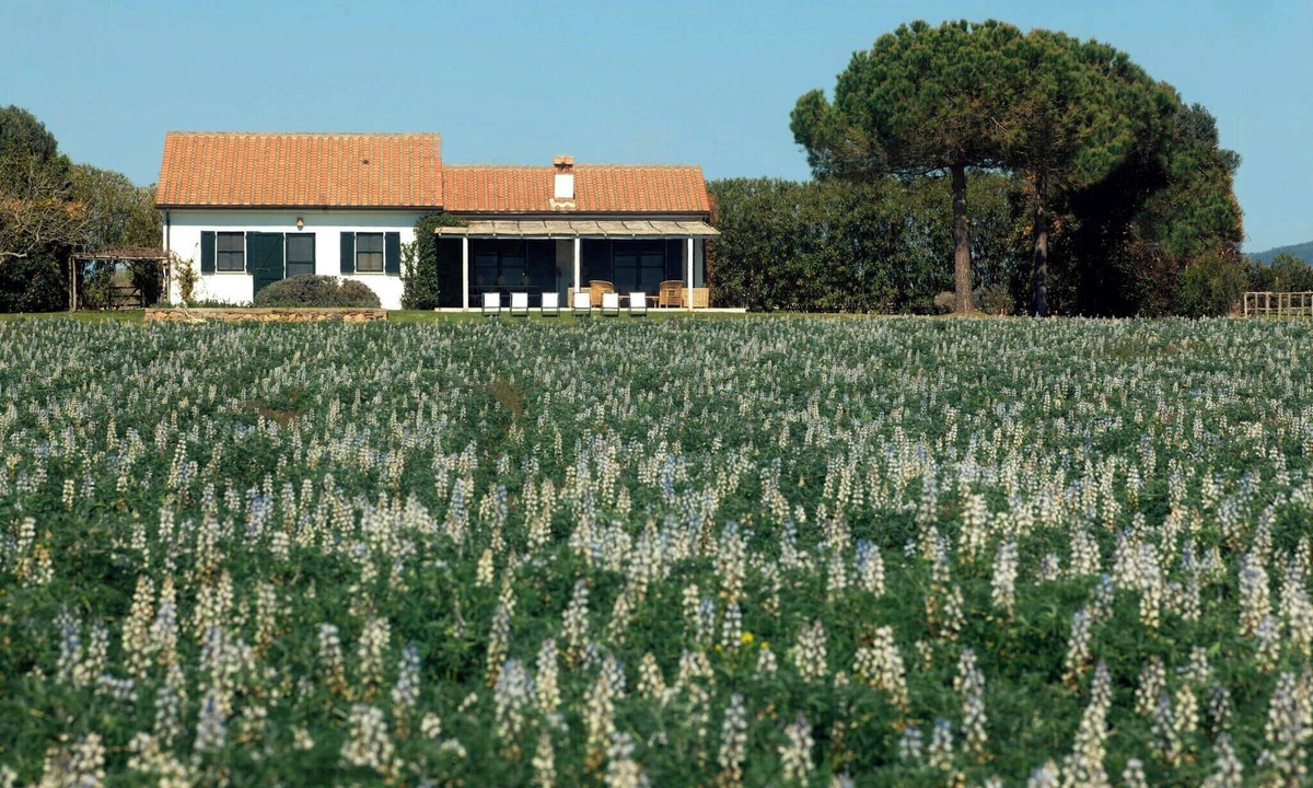 Capalbio House | Cottage with views of Lake Burano
