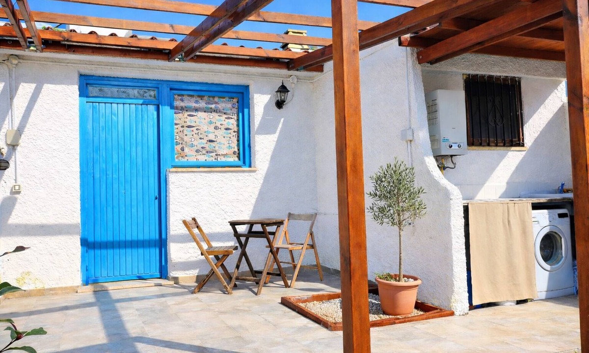 Santa Marinella Apartment | Cozy Seaside Studio with Private Patio