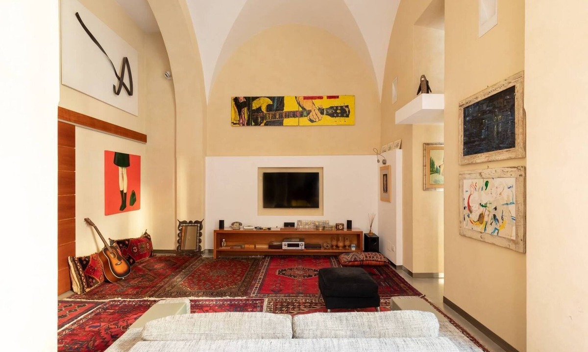 Monti Apartment | Dramatic Arches, Striking Architectural Apartment in Monti District Colosseum
