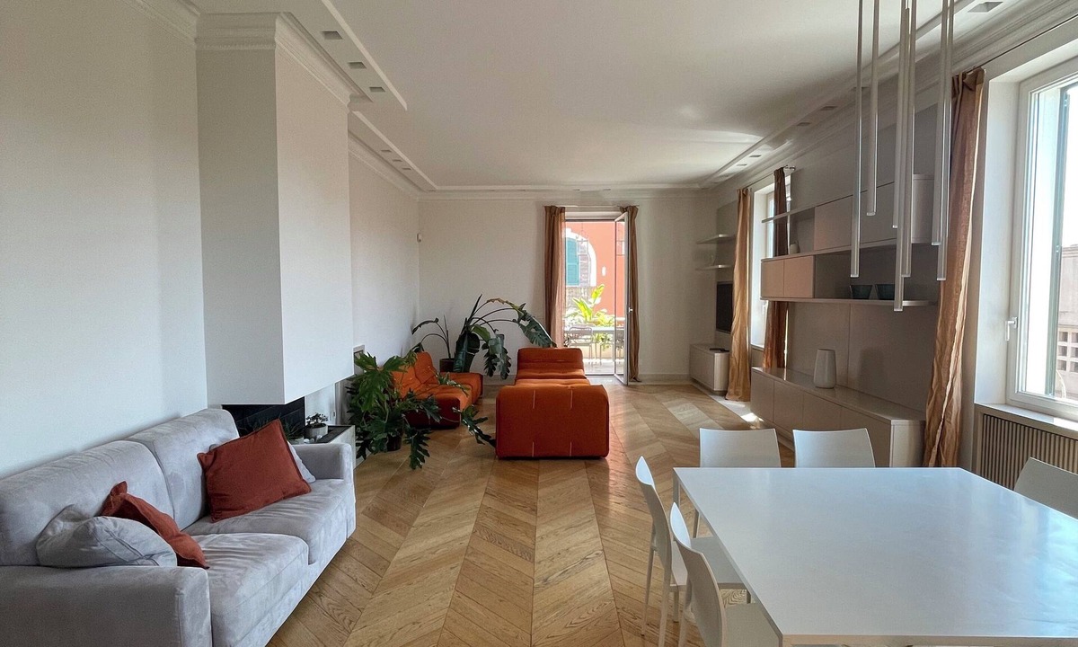 Parioli Apartment | Fifi's Private Luxury 150 sqm Residence with Covered 30 sqm Terrace