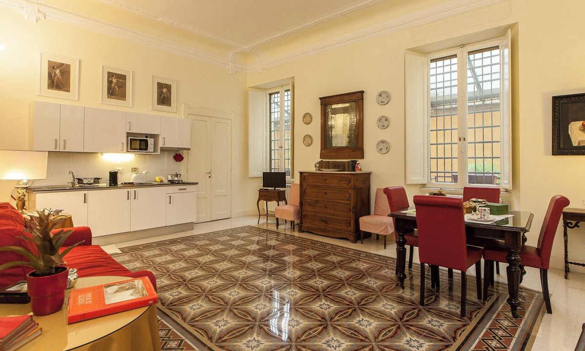 Rione XI Sant'Angelo Apartment | Ghetto Garden Apartment