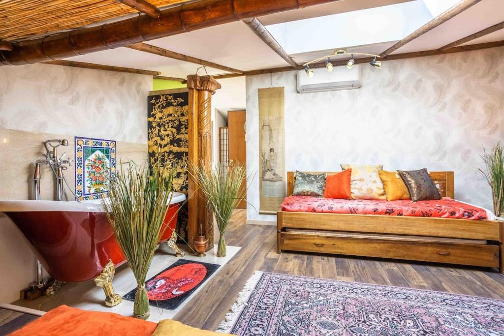 Zona XXIV Fonte Ostiense Apartment | Golden pagoda -new luxurious residence