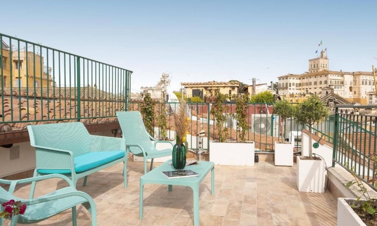 Rione II Trevi Apartment | Historic Skyline Serenity by the Trevi with Panoramic Terraces