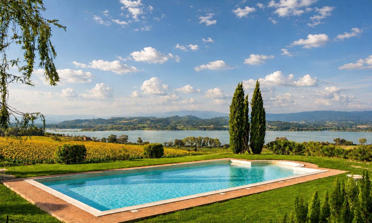 Castiglione del Lago House | House with lakeview between Tuscany and Umbria