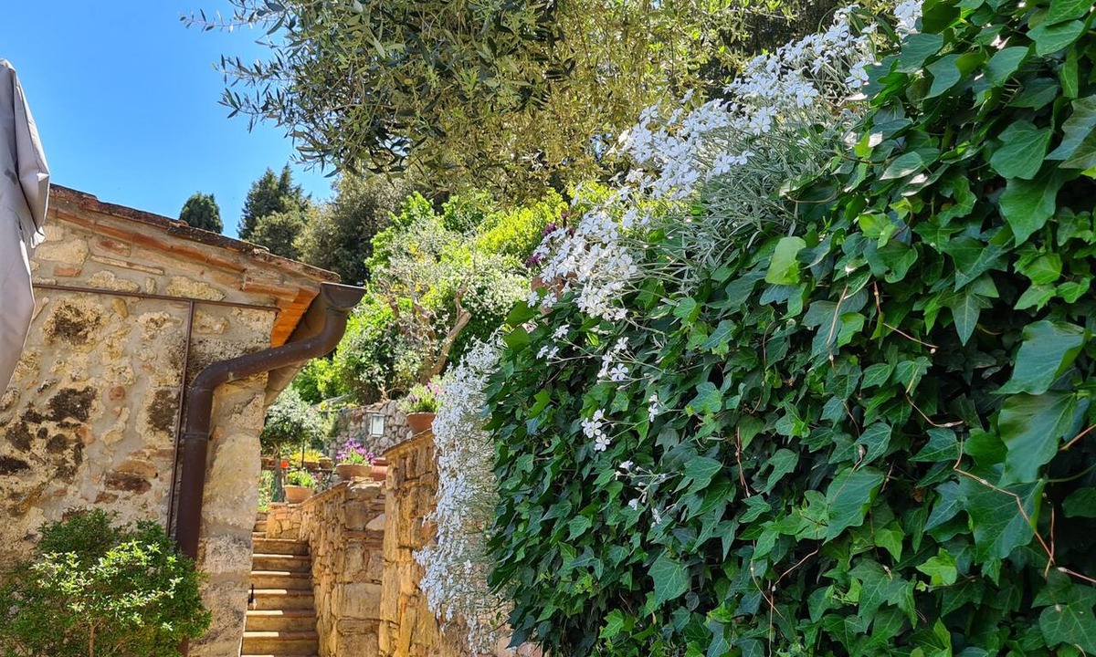 Cetona House | La Terrazza, Historic Tuscan Stone Residence With Garden and Terrace in Cetona