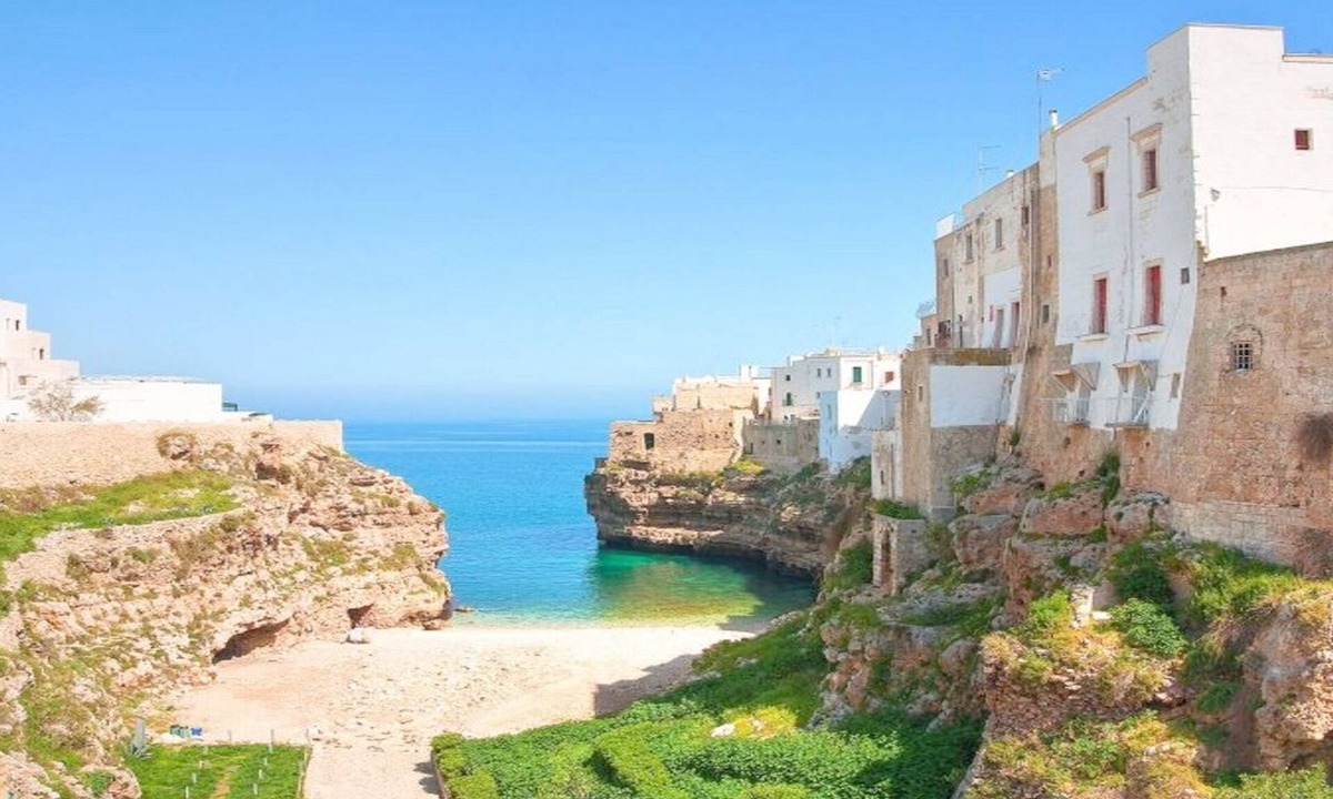 Villanova Apartment | Low Cost Orange Studio Apartment, Kitchen Air Conditioning :Beach Holiday Apulia