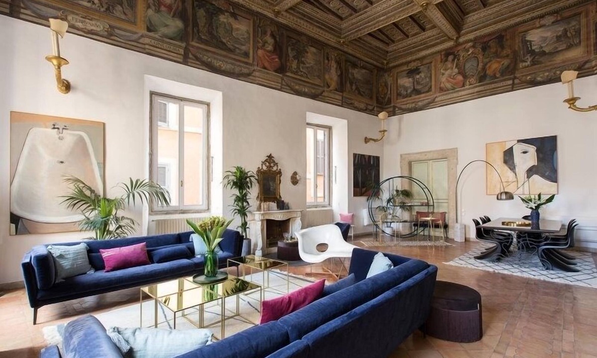 Rione VII Regola Villa | Luxury Rome apartment to rent for the Holidays