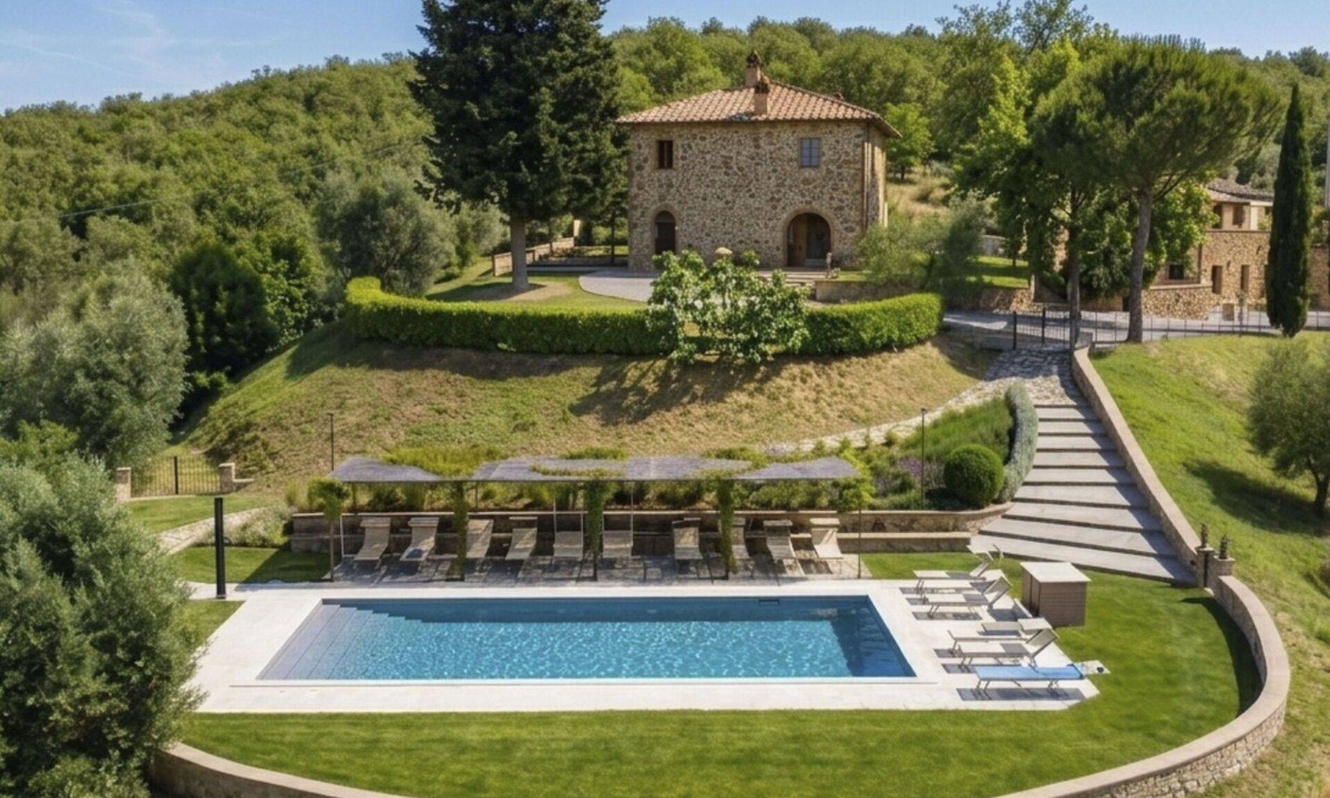 Panicale Apartment | Nice apartment for 14 guests with A/C, private pool, WIFI, TV, patio and pets allowed
