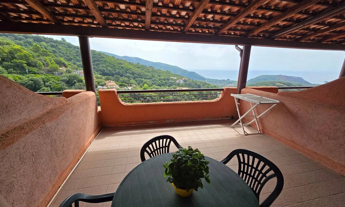 Palinuro Apartment | P.R. Club – Molpa 13 Studio with Sea View, Private Terrace and Air Conditioning