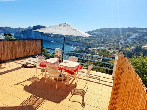 Le Forna Apartment | Ponzamania La terrazza di Cala Feola