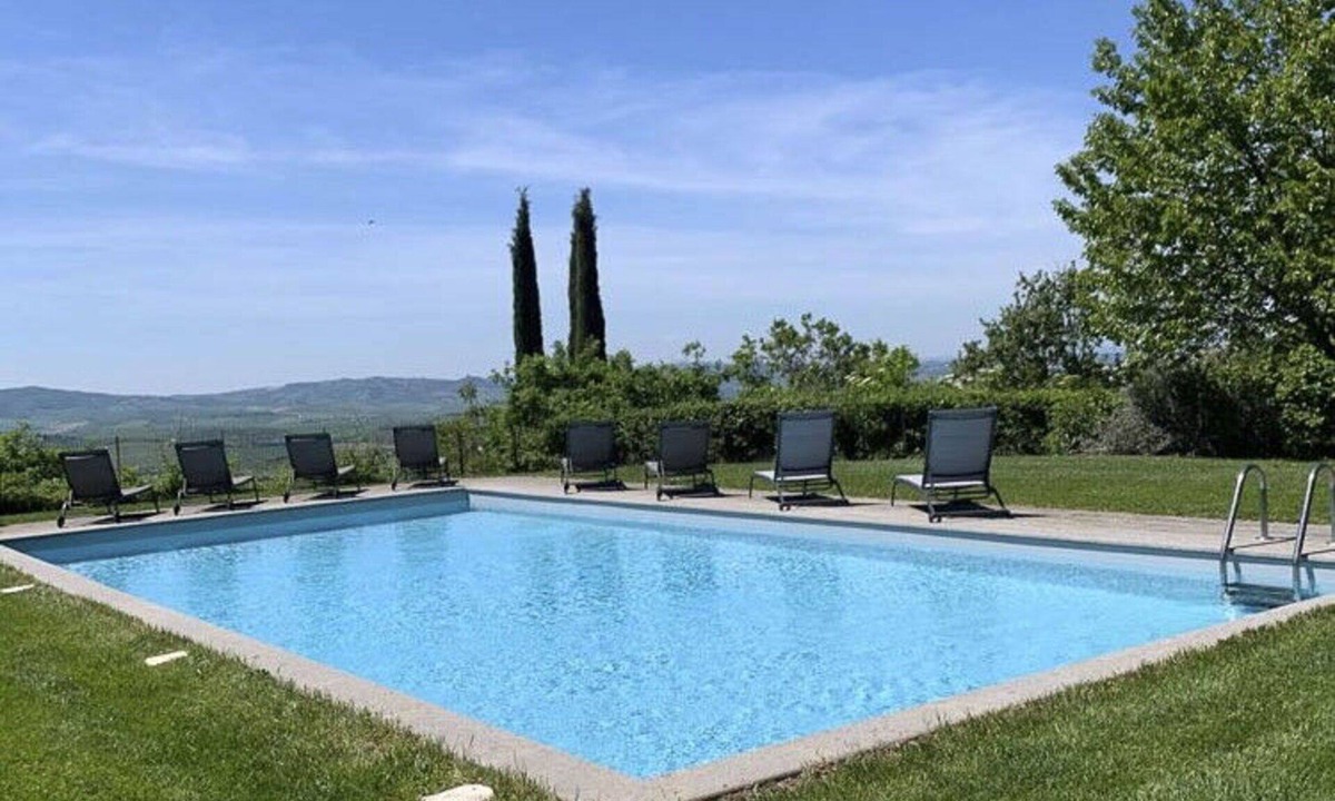 Chianciano Terme Villa | Private Villa with private pool, WIFI, A/C, terrace, panoramic view, close to Montepulciano