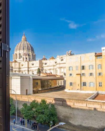 Quartiere XXIV Don Bosco House | Room with Direct View of St Peter's Basilica