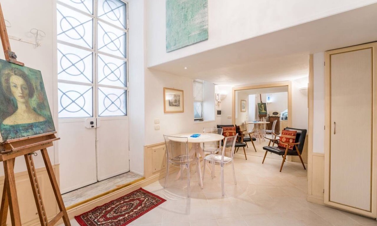 Rione IV Campo Marzio Apartment | Studio D'Artista, Stylish Loft in the Heart of Rome