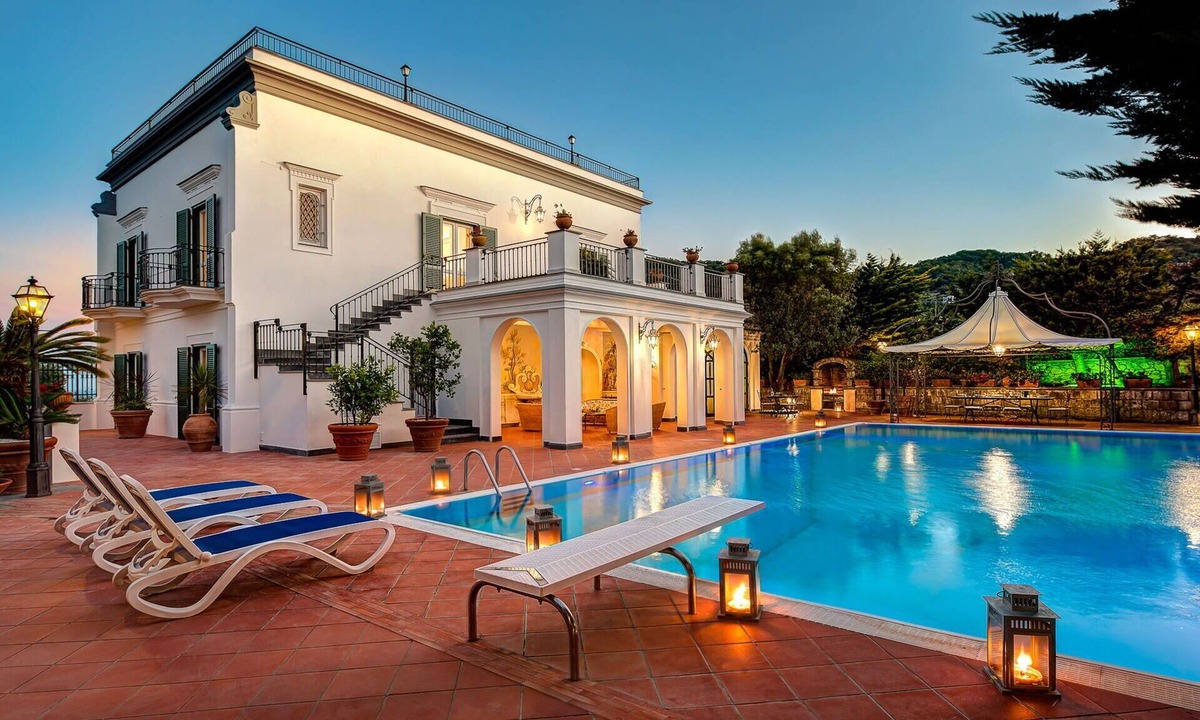 Colli di Fontanelle Villa | Stunning private villa with WIFI, A/C, private pool, TV, patio, panoramic view, close to Sorrento