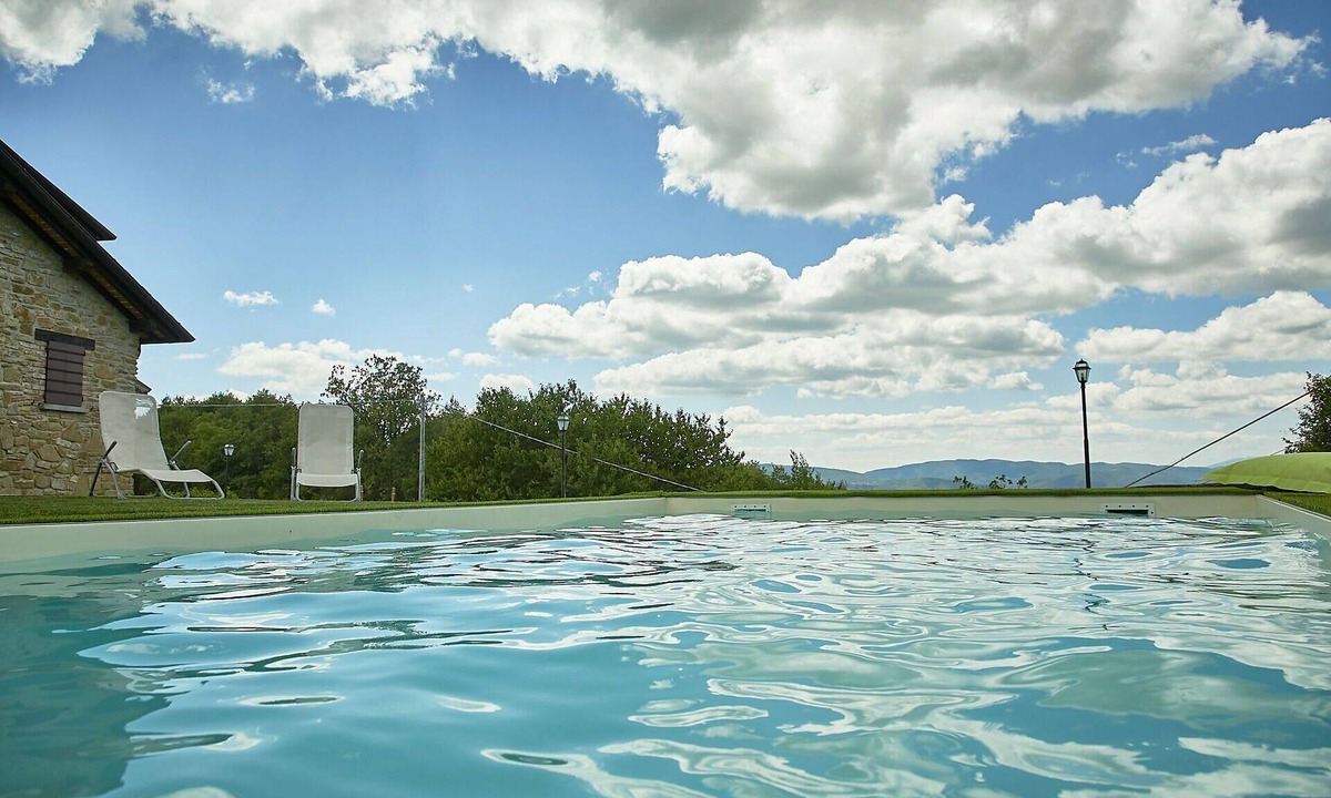 Monte Santa Maria Tiberina Villa | Stunning private villa with A/C, private pool, WIFI, sauna, TV, patio and panoramic view