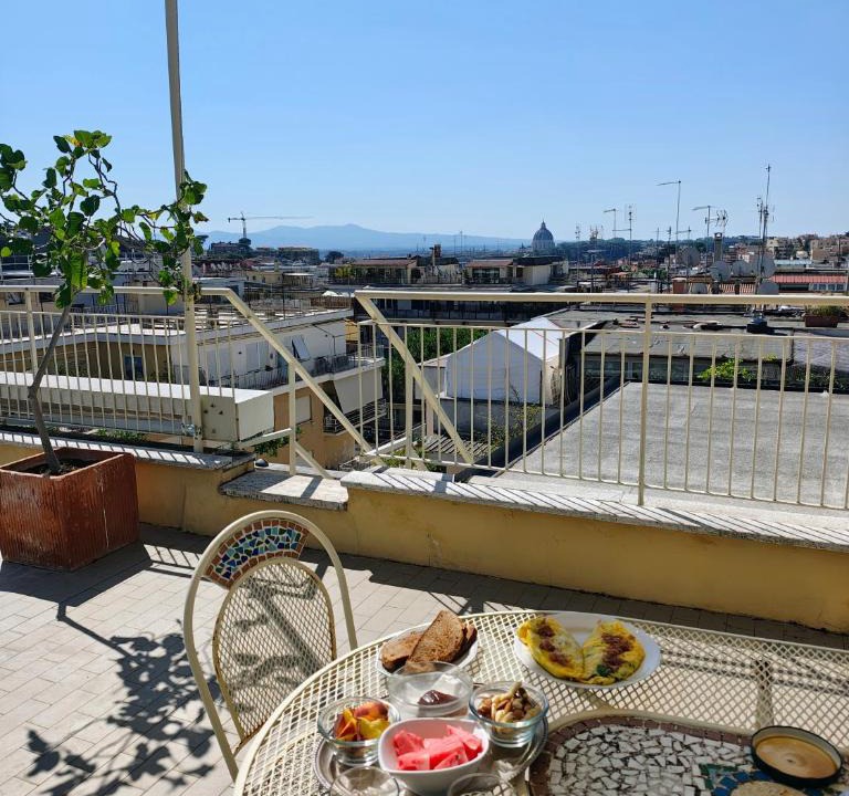Trionfale Bed & Breakfast | Terrazze panoramiche e vista sul vaticano