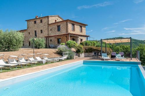 Bivio Lugnano Villa | Villa Badia, large villa in Umbria with private pool