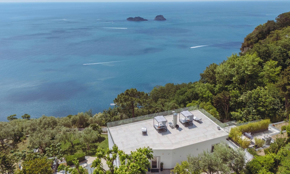 San Pietro Villa | Villa De Boer, brand new amazing seafront in Amalfi coast, private pool and garden