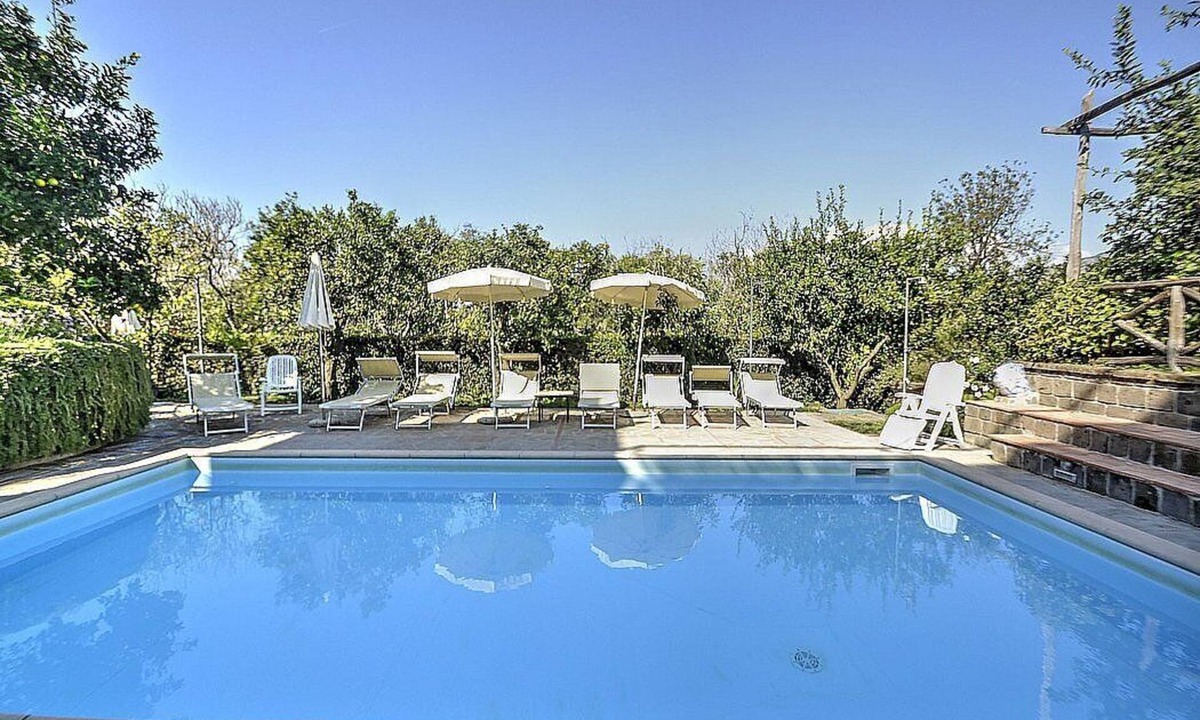 Sant'Agnello House | Villa Fillide C: A cozy studio apartment surrounded by a lemon and orange garden, with Free WI-FI.