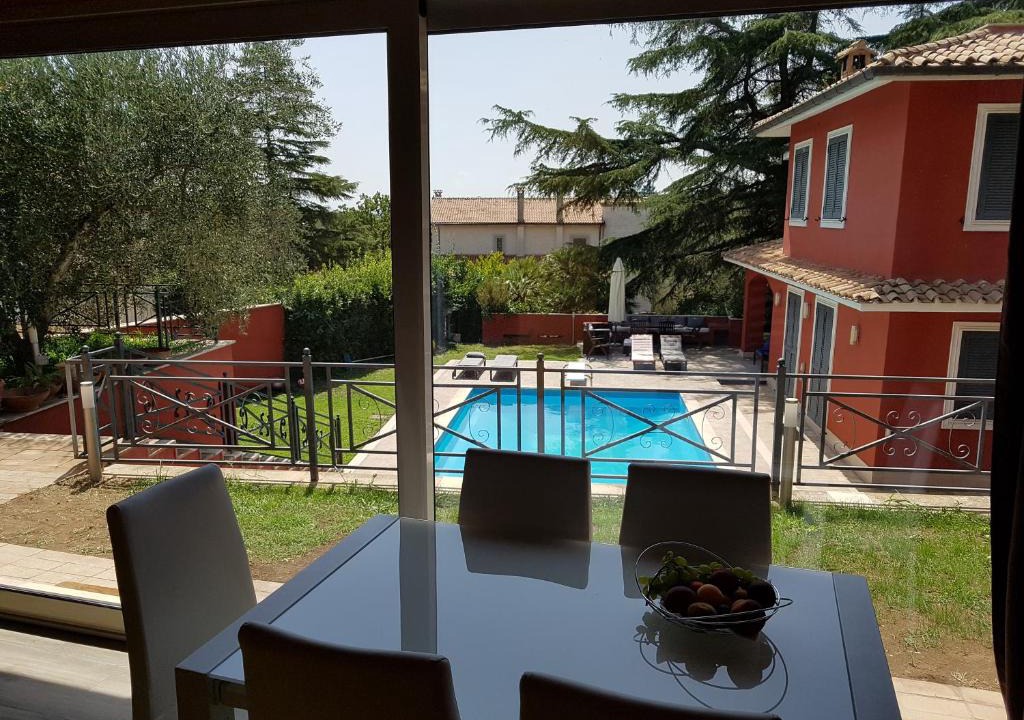Riano Villa | VILLA IL CICLAMINO WITH POOL FOR YOUR SOLE USE INGROUND & BIG - 70m2 house & 300m2 outdoor, child & pet friendly, 10 min drive to Montebello Station connecting to ancient Rome in 20 min, 5 min drive to supermarket & Riano medieval burg -warm ML guest care