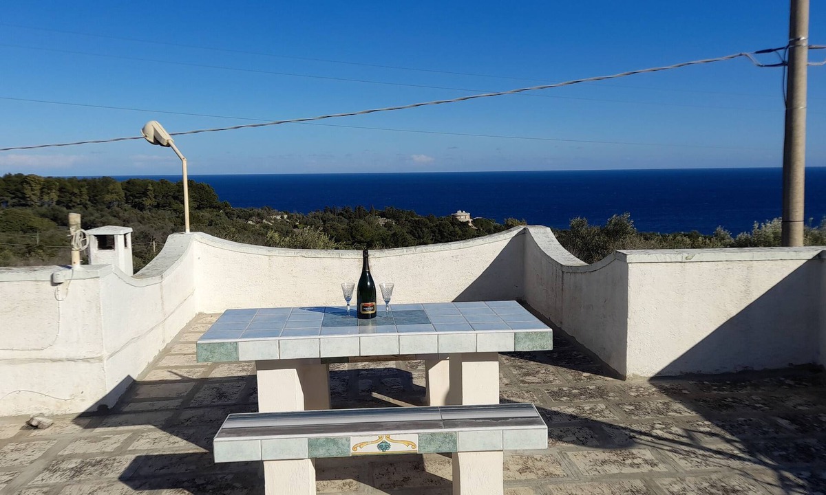 Marina di Novaglie Villa | VILLA OASI: A Relaxing Country Retreat with 2 Breathtaking Ocean Views and Air Conditioning