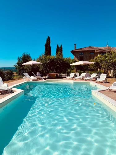 Castiglione del Lago Villa | Villa Tre Laghi Vista Paradiso Piscina acqua salata provincia Perugia conf Toscana 22 posti