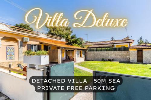 Latina Lido Villa | 'Villa Vènere Deluxe' 50mt Sea-Jacuzzi-Free Parking-Garden
