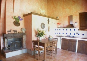 Apartment for 2 persons + 2 children approx. 40 qm in Monteleone d'Orvieto, Lake Trasimeno