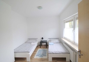 E06 Workers Apartment in a quiet location in Eitorf with a terrace with a seating area in Eitorf
