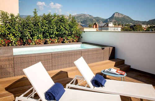 Sant'Agnello Apartment | 3BR 3BT Luxury Penthouse, great view, private pool and terrace, close the sea