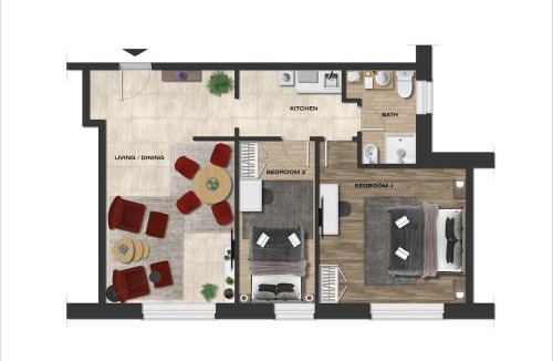 Garbatella Apartment | 7 min dal Colosseo, Aria condizionata, Smart TV, 4 pax