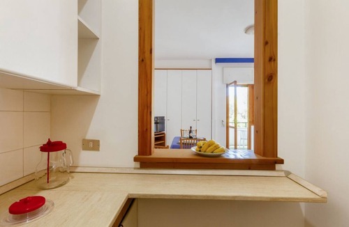 Acaya Apartment | A cozy studio apartment with a balcony and kitchenette—perfect for two—located within the Campoverde Residence in Vernole, set in a Mediterranean pine forest between San Cataldo and the Le Cesine Nature Reserve. The property is just a short distance