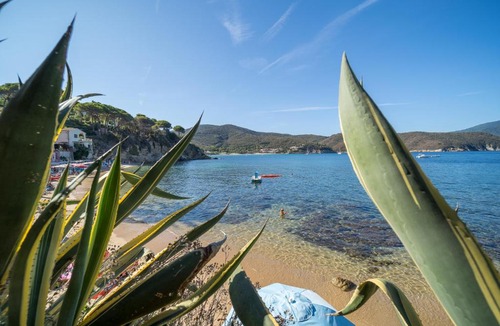 Scaglieri Apartment | Agave direclty on the beach - Goelba