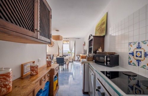 Santa Caterina Apartment | Apartment 'Cala D'Aspide - Apt 4' with Sea View, Wi-Fi and Air Conditioning