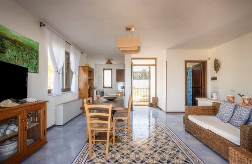 Santa Caterina Apartment | Apartment 'Cala D'Aspide - Apt 6' with Sea View, Wi-Fi and Air Conditioning