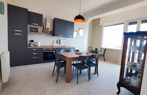 Minturno Apartment | Apartment 'A' with Sea View, Private Terrace and Wi-Fi