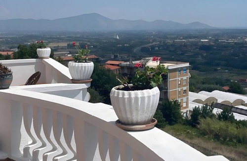 Minturno Apartment | Apartment 'A' with Sea View, Private Terrace and Wi-Fi
