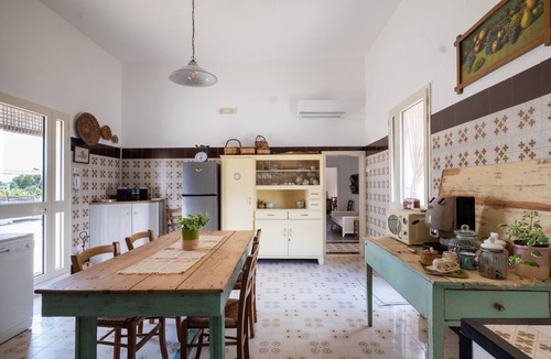 Cutrofiano Apartment | Apartment 'Casina Grassi in Salento' with Private Terrace, Wi-Fi and Air Conditioning