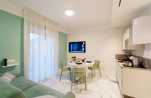 Piano di Sorrento Apartment | Apartment 'Gio Mar Green' with Mountain View, Wi-Fi and Air Conditioning
