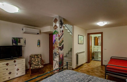 Porto Santo Stefano Apartment | Apartment 'La Terrazza Dell'Argentario' with Sea View, Wi-Fi and Air Conditioning