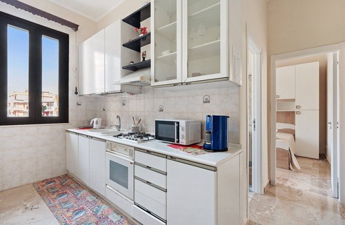 Trappeto Apartment | Apartment 'Makari' with Sea View and Wi-Fi