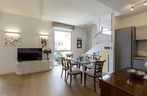 Quartiere III Pinciano Apartment | ATTIC BOUTIQUE IN FRONT OF VILLA BORGHESE IN THE MOST LUXURY AREA