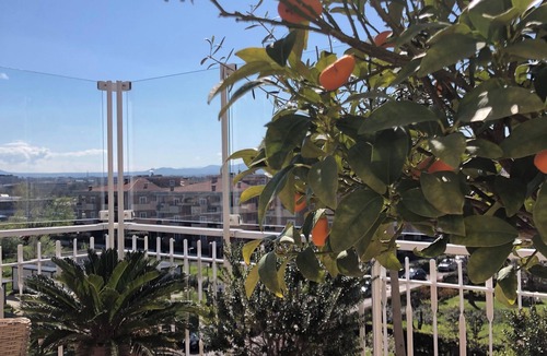 Tor Sapienza Apartment | Aurora Penthouse: Panoramic Terrace Penthouse in Rome