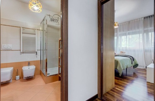 Quartiere XXIX Ponte Mammolo Apartment | BDC – The Fireplace | Cozy Apartment with Terrace